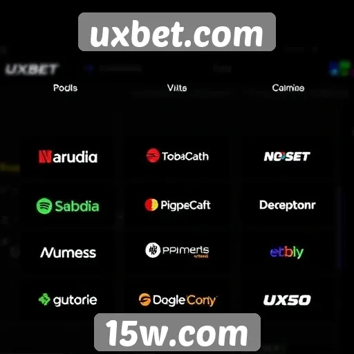 Plataformas de pagamento disponíveis em uxbet.com