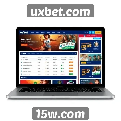 Interface do usuário do uxbet.com e experiência de navegação